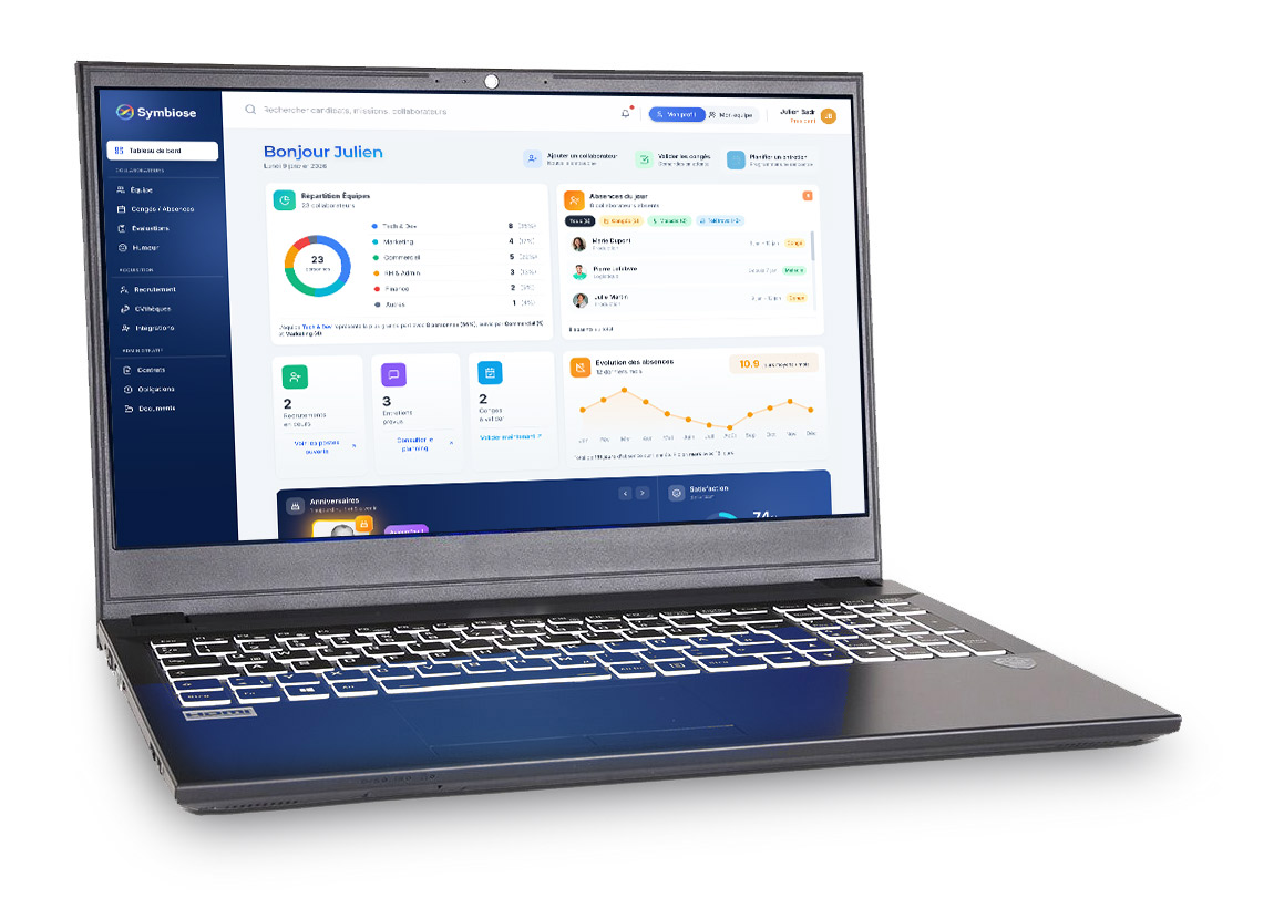 Pilotez vos équipes avec SYMBIOSE